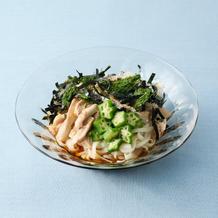 玄米酢染み込む稲庭ふし麺