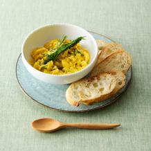 ローズマリー×青のり香る スクランブルエッグ